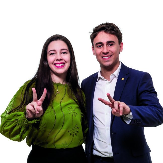 Tatiane com Nikolas Ferreira